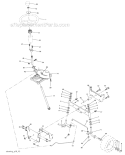 Page D Diagram and Parts List for WE1338A  Weed Eater Lawn Tractor